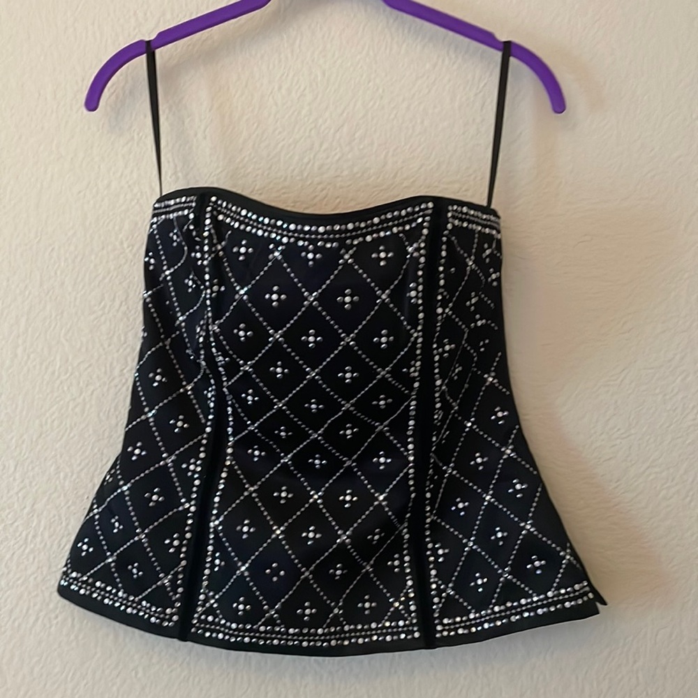 Corset Strapless Top